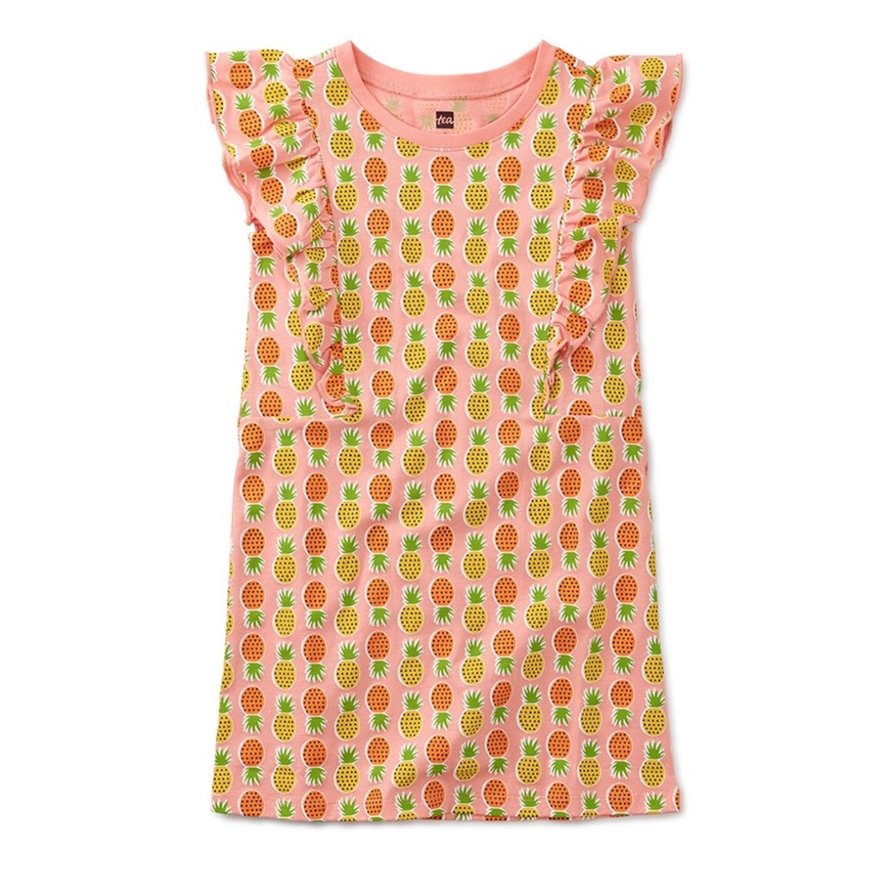Tea Collection sleeveless ruffle dress